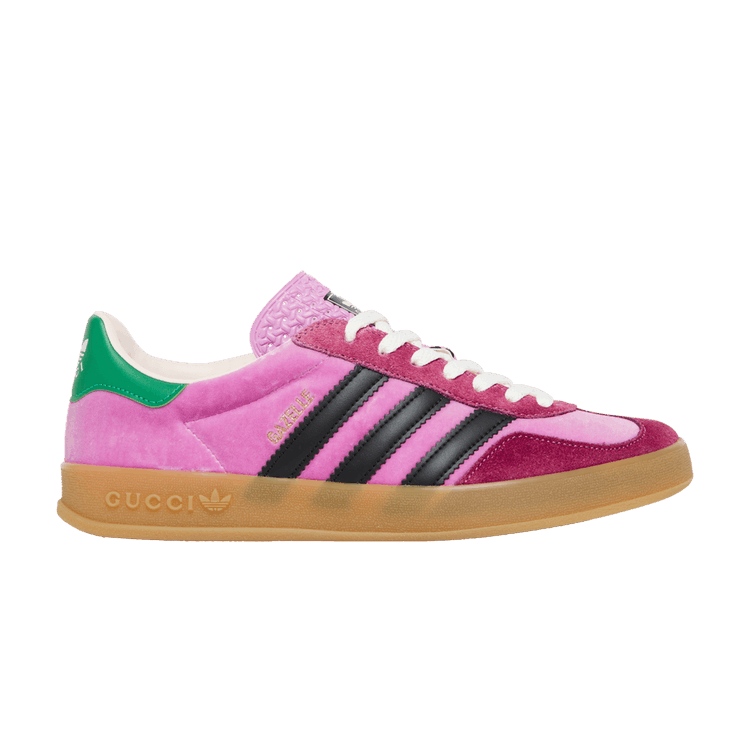 Gucci x adidas Gazelle 'Pink Velvet'