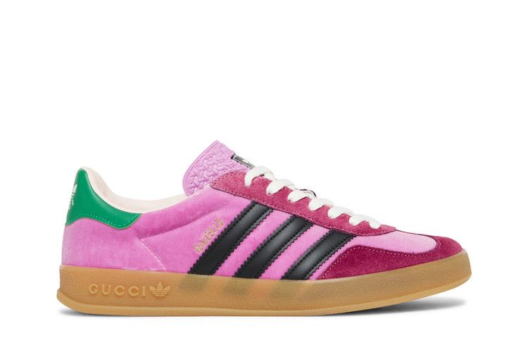 Gucci x adidas Gazelle 'Pink Velvet'