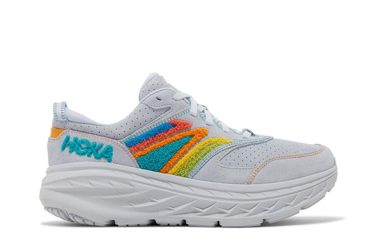 HOKA Bondi L 'Embroidery Pack - Arctic Ice'
