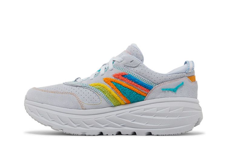 HOKA Bondi L 'Embroidery Pack - Arctic Ice'