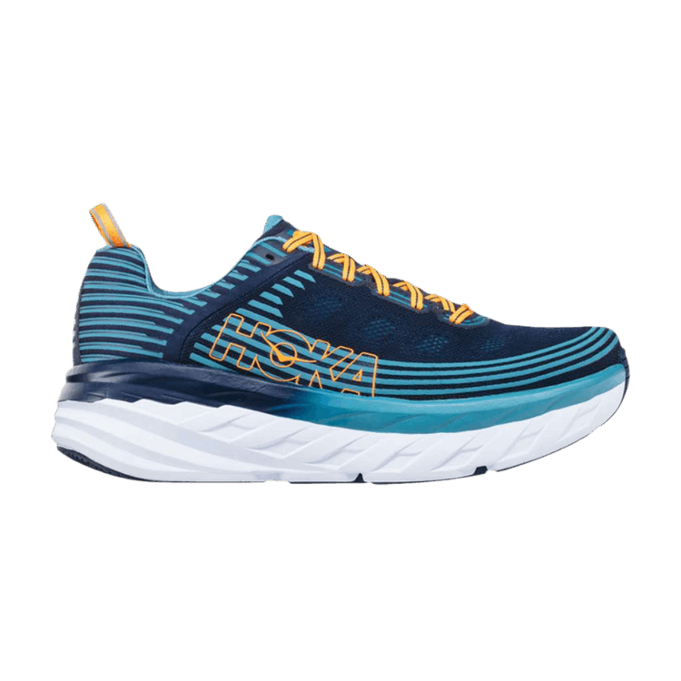 HOKA Bondi 6 'Black Iris Storm Blue'