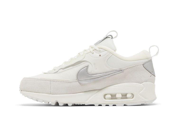 Nike Wmns Air Max 90 Futura 'White Metallic Silver'