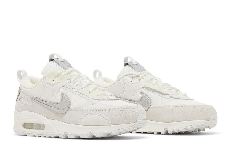 Nike Wmns Air Max 90 Futura 'White Metallic Silver'