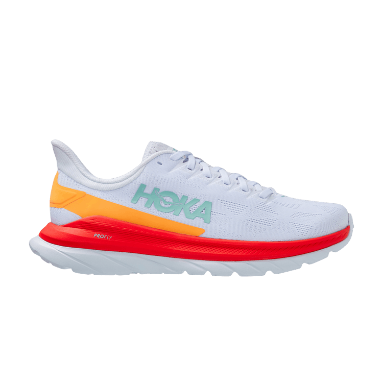 HOKA Wmns Mach 4 'White Fiesta'