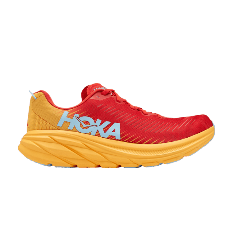 HOKA Rincon 3 2E Wide 'Fiesta Amber Yellow'