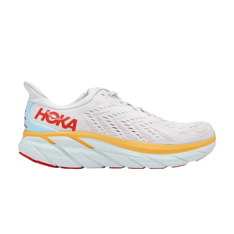 HOKA Clifton 8 2E Wide 'Nimbus Cloud Yellow'