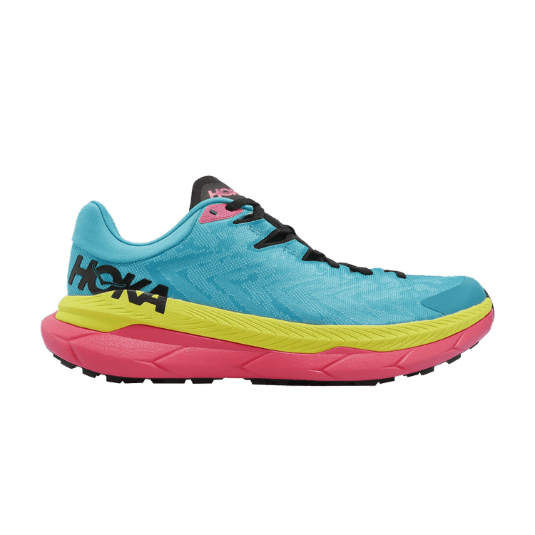 HOKA Tecton X 'Scuba Blue Diva Pink'