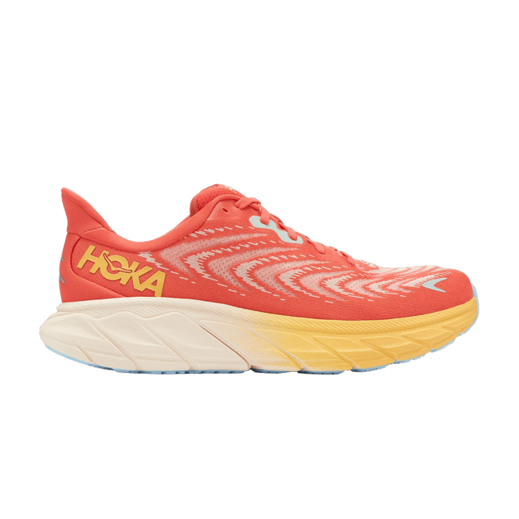 HOKA Arahi 6 'Fiesta Amber Yellow'