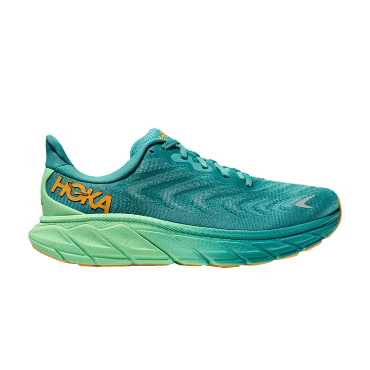 HOKA Arahi 6 'Ocean Mist Lime Glow'