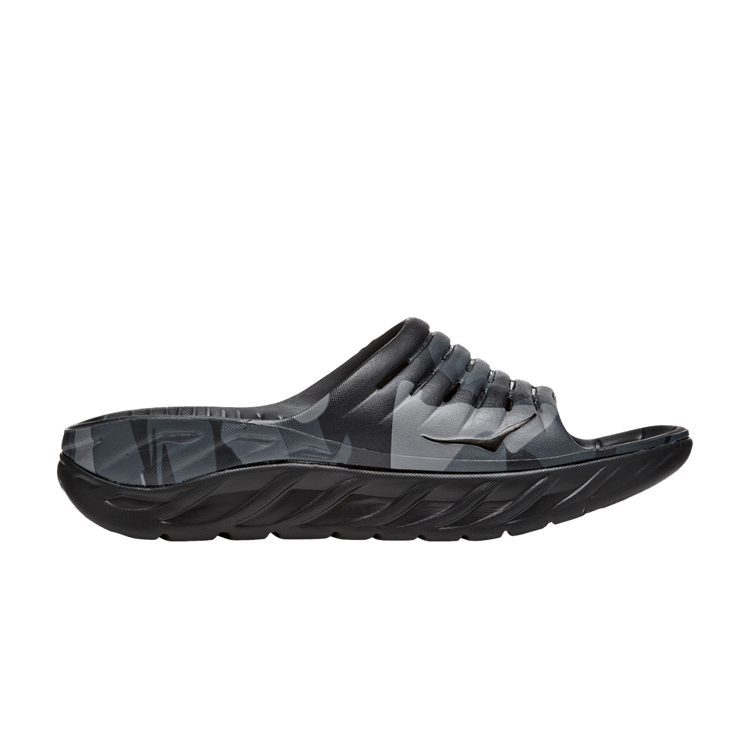 HOKA Ora Recovery Slide 'Black' — Black/Black (1126850 BBLC)