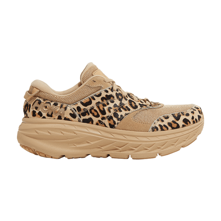 Engineered Garments x HOKA Bondi L 'Leopard'
