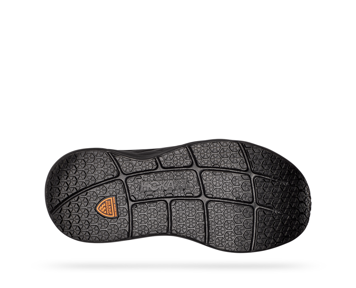 HOKA Men's Bondi SR - BLACK / BLACK (Wide)