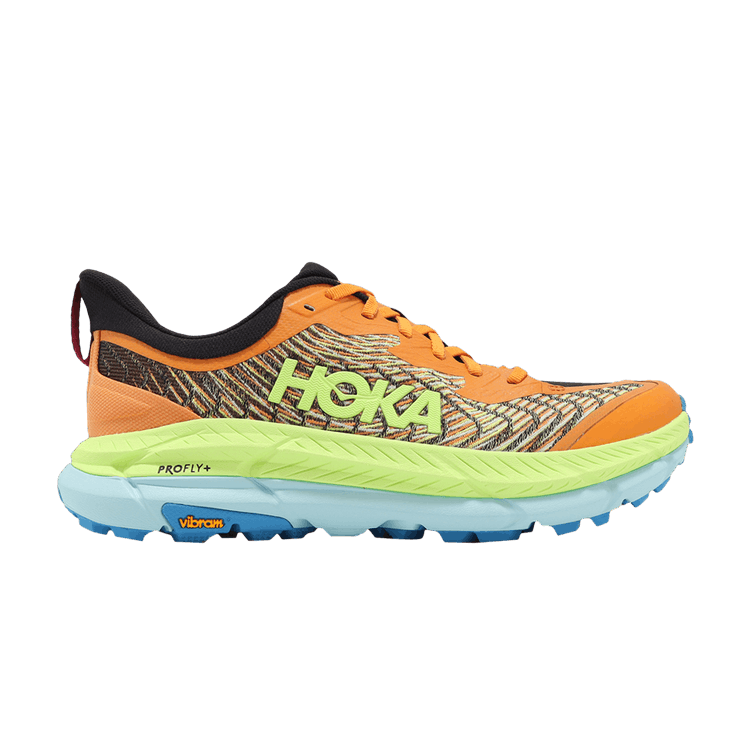 HOKA Mafate Speed 4 'Solar Flare Lettuce'