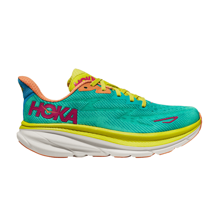 HOKA Clifton 9 2E Wide 'Ceramic Evening Primrose'