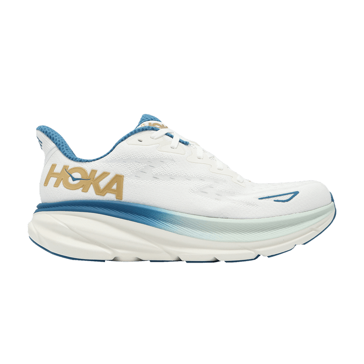 HOKA Clifton 9 2E Wide 'Frost Gold'