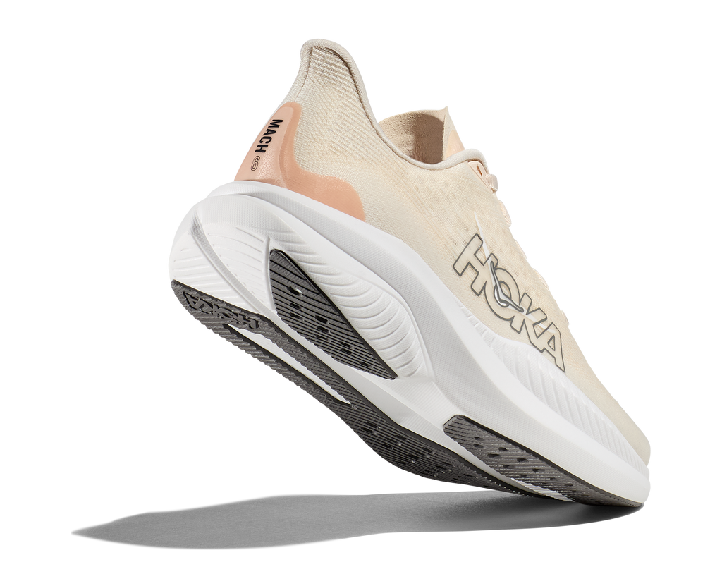 HOKA Women's Mach 6 - EGGNOG / VANILLA