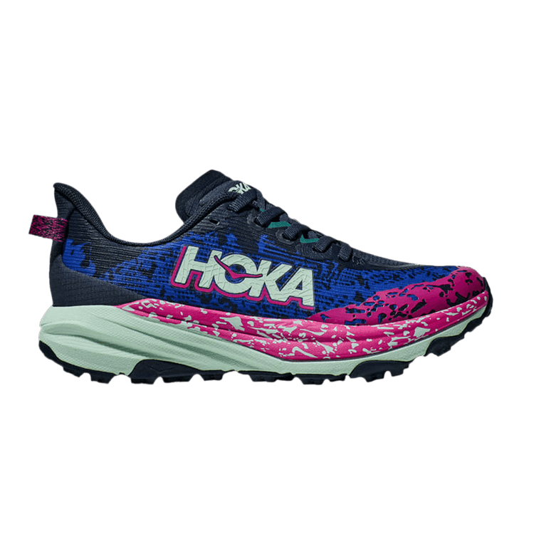 HOKA Speedgoat 6 Kids 'Stormy Skies Aqua Breeze'