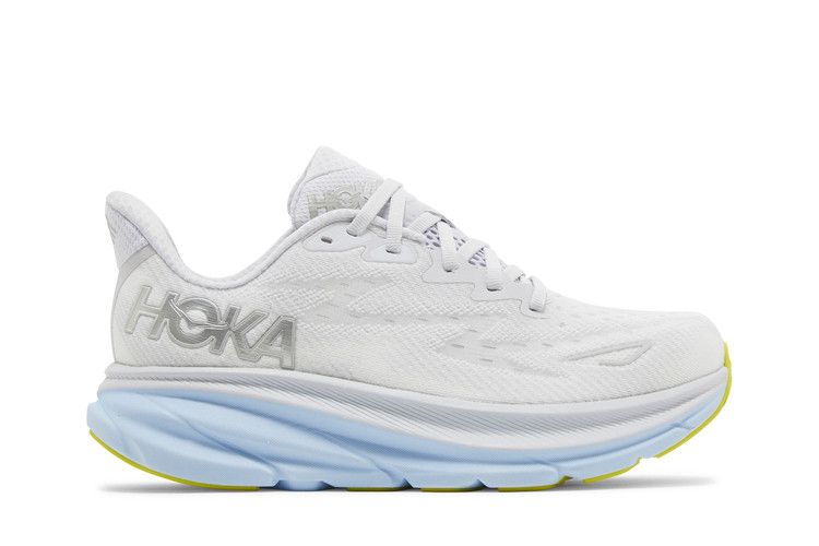 HOKA Wmns Clifton 9 Wide 'Nimbus Cloud Ice Blue'