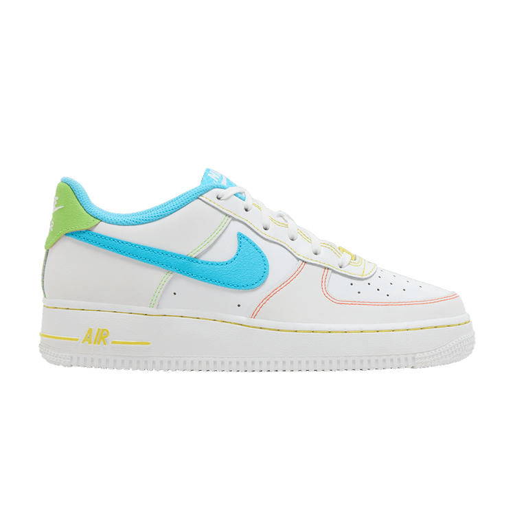 Nike Air Force 1 Low GS 'Rainbow Stitch'