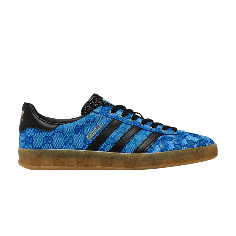 Gucci x adidas Gazelle 'Blue GG Monogram'