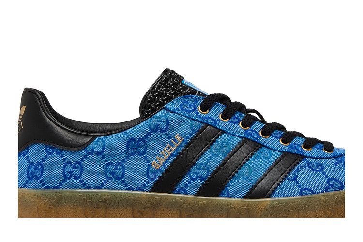 Gucci x adidas Gazelle 'Blue GG Monogram'