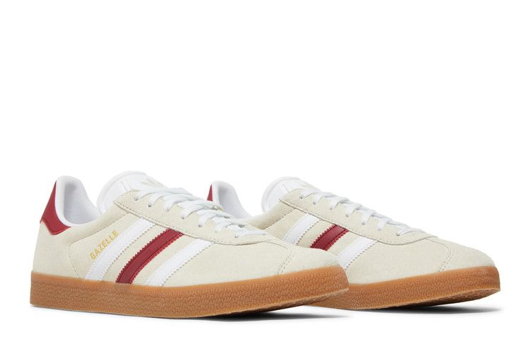 adidas Gazelle 'Aluminium Burgundy'
