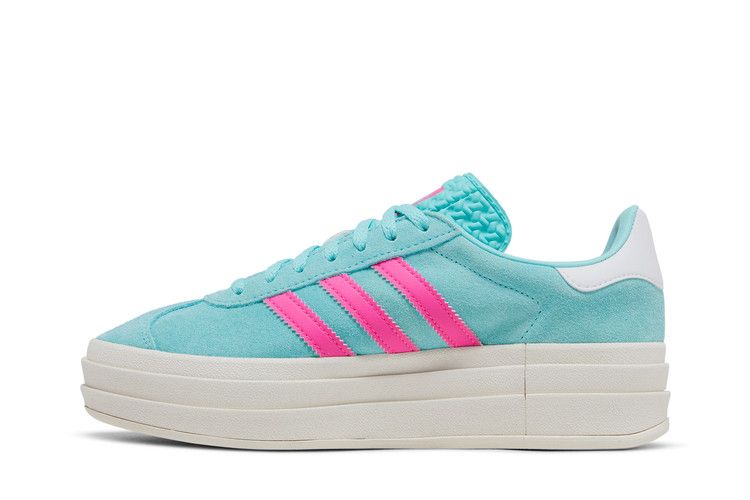 adidas Wmns Gazelle Bold 'Flash Aqua Lucid Pink'
