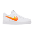 Nike Air Force 1 '07 'Spray Paint Swoosh - Safety Orange'