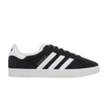 adidas Gazelle 85 'Black White' — Core Black/Cloud White/Gold Metallic (IE2166)