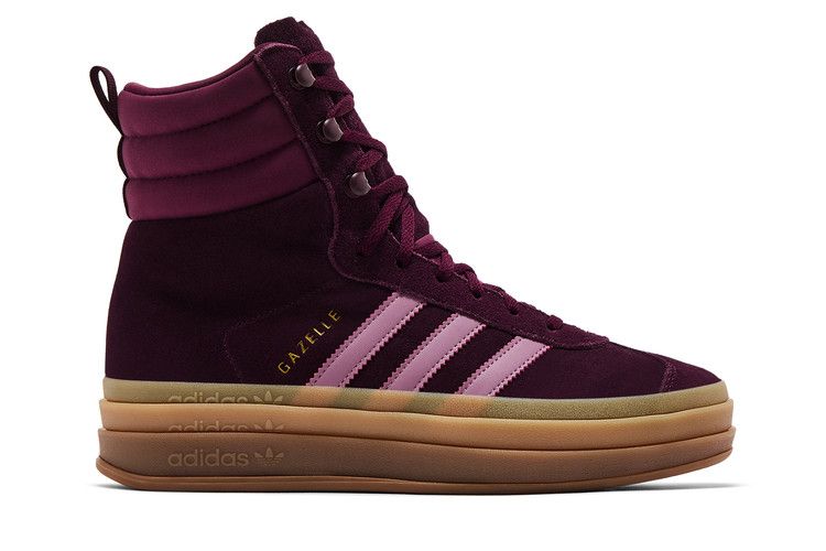adidas Wmns Gazelle Boot 'Maroon Gum'