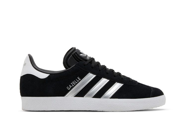 adidas Wmns Gazelle 'Black Silver Metallic'