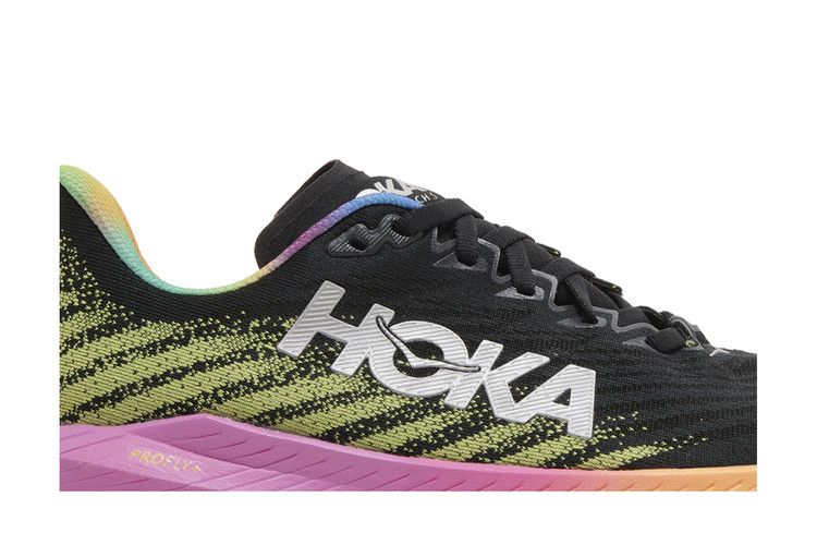 HOKA Wmns Mach 5 'Black Rainbow'