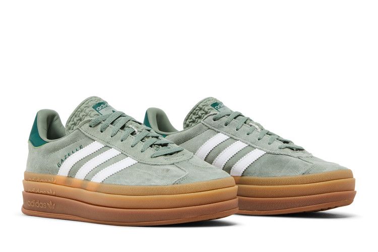 adidas Women's Gazelle Bold 'Silver Green Gum'