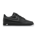 Nike Air Force 1 '07 'Black White Outlined Swoosh'