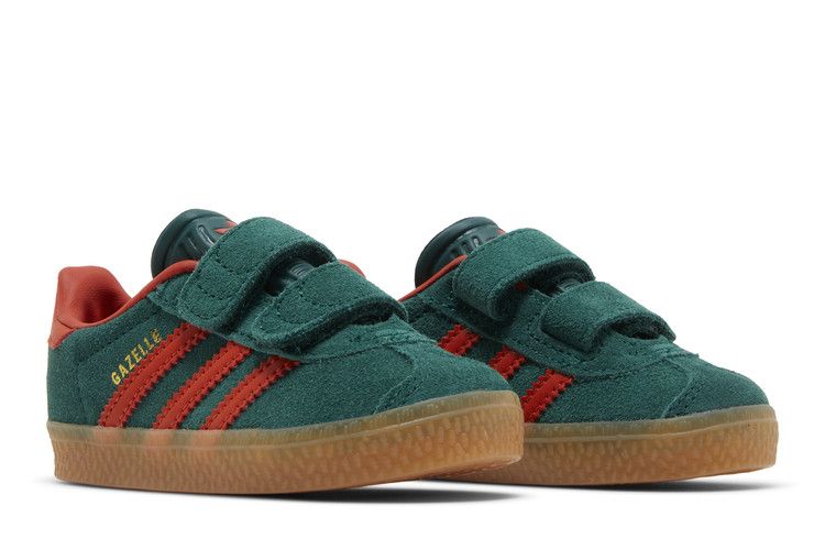 Adidas Gazelle I 'Collegiate Green Preloved Red'