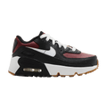 Nike Air Max 90 Leather TD 'Black Team Red' — Black/Team Red/Gum Light Brown/White