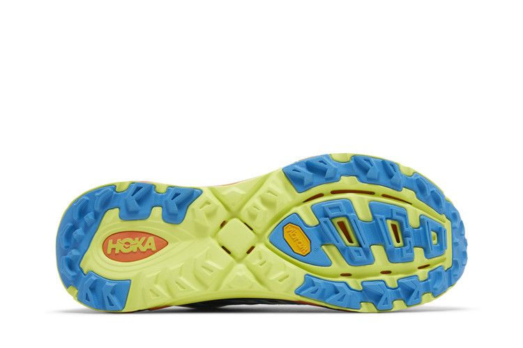 HOKA Mafate Three2 'Black Diva Blue Orange'