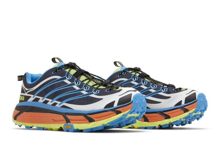 HOKA Mafate Three2 'Black Diva Blue Orange'