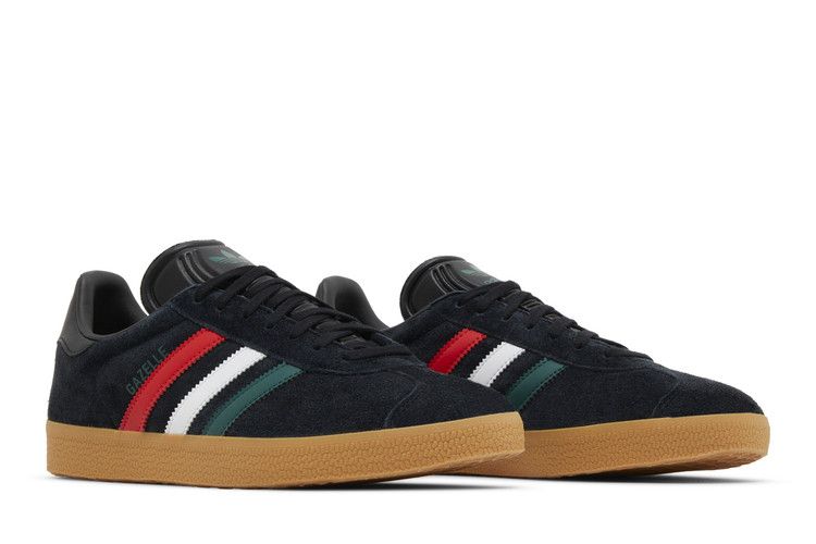 adidas Gazelle 'Black Scarlet Green'