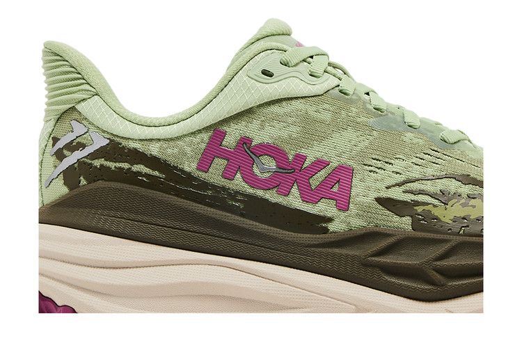 HOKA Wmns Stinson 7 'Seed Green Beet Root'