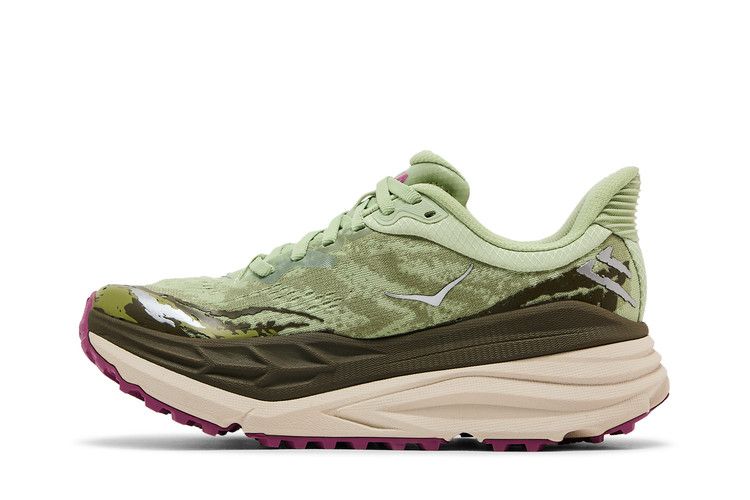 HOKA Wmns Stinson 7 'Seed Green Beet Root'
