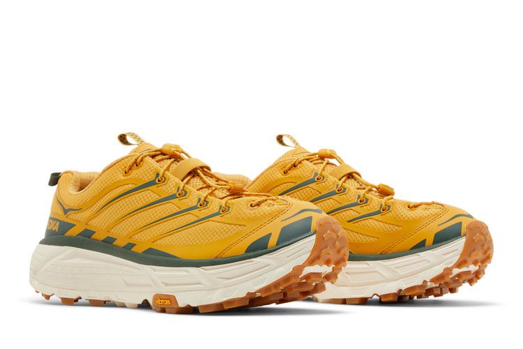 HOKA Mafate Three2 'Golden Yellow Eggnog'