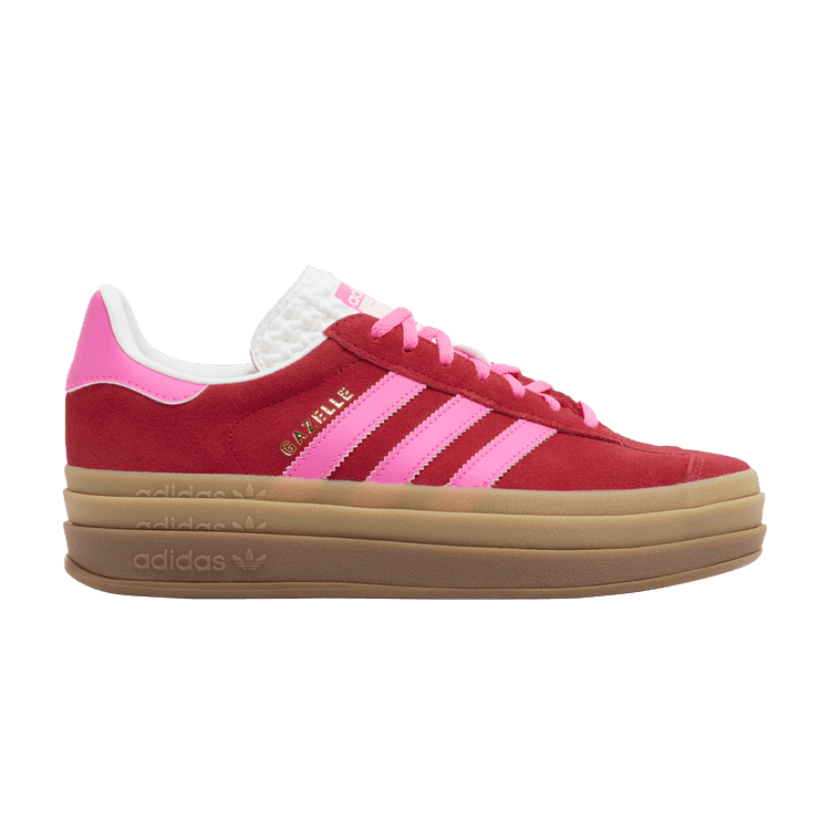adidas Wmns Gazelle Bold 'Collegiate Red Lucid Pink'