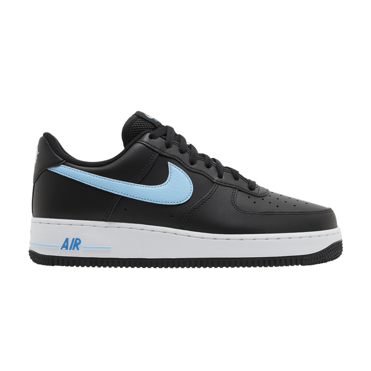 Nike Air Force 1 '07 'Black University Blue White'
