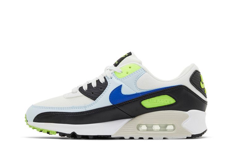 Nike Wmns Air Max 90 'White Blue Tint Volt'