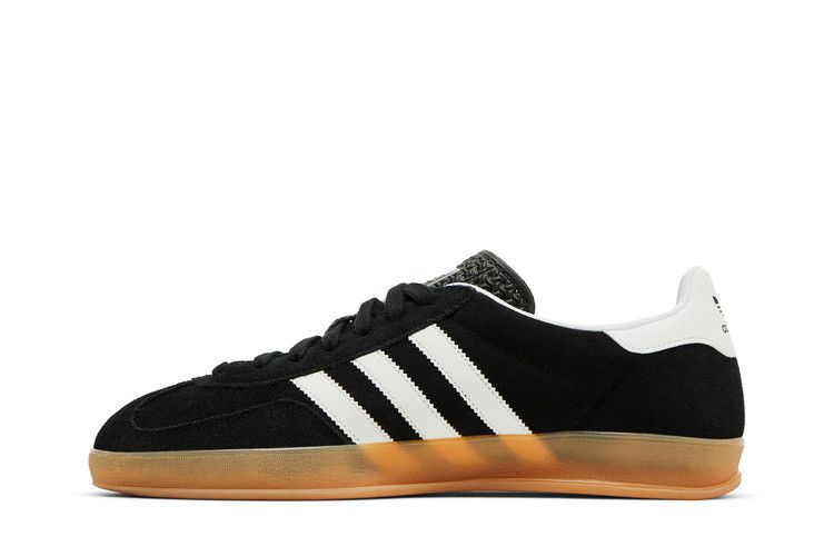 adidas Gazelle Indoor 'Black White Gum' — Core Black/Cloud White/Gum