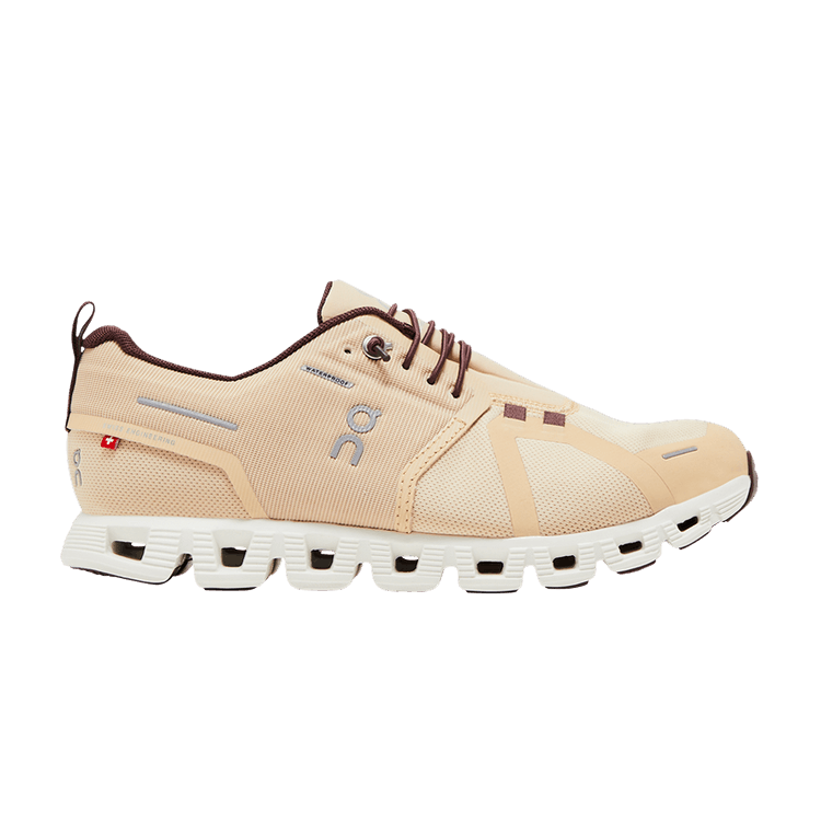 ON Wmns Cloud 5 Waterproof 'Savannah Ivory'