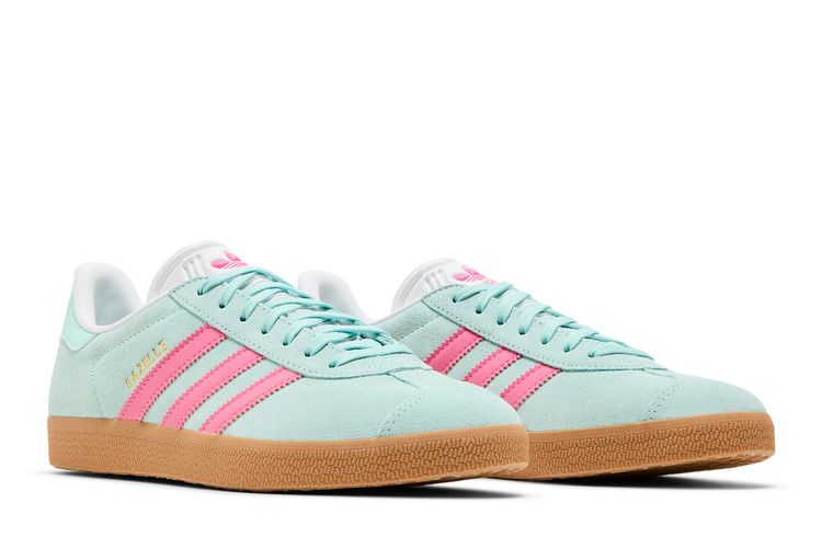 adidas Wmns Gazelle 'Semi Flash Aqua Lucid Pink'