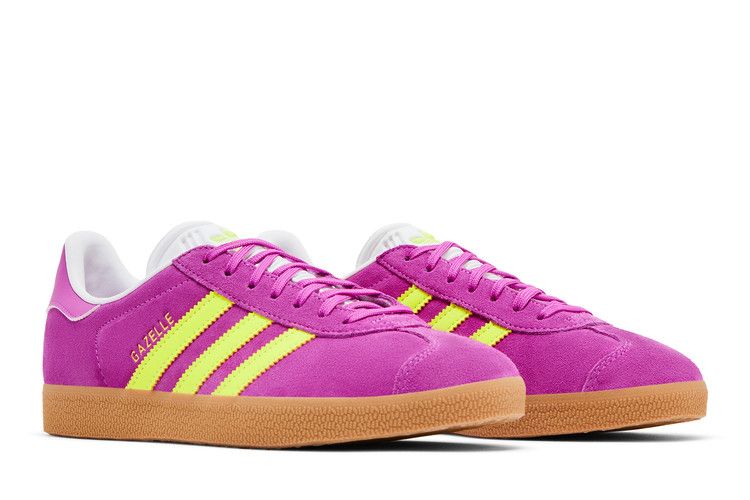 adidas Wmns Gazelle 'Purple Burst Solar Yellow'