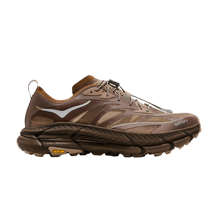 Satisfy x HOKA Mafate Speed 4 Lite 'Rubber'